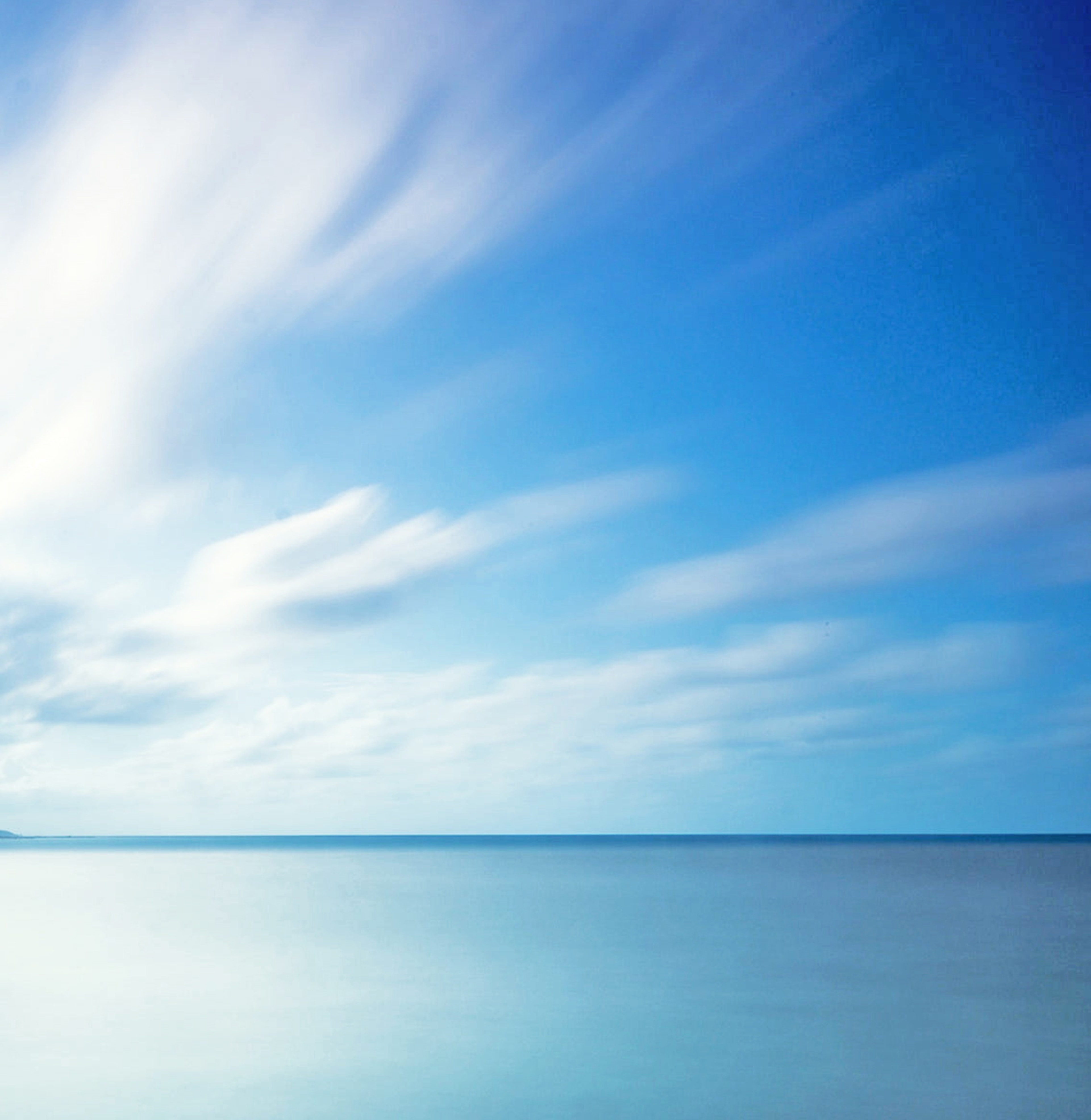 Ocean horizon representing clarity and direction